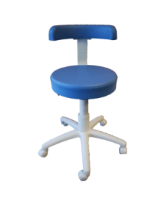 BR Surgical BR900-7561 Pneumatic Stool w/ Backrest