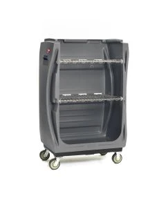 Metro TX48B-CLTSG Polymer Convertible Linen Truck, Gray