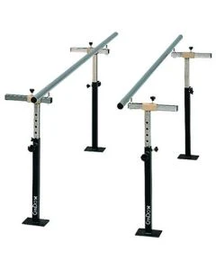 Cando 15-4242 7' Floor Mounted Parallel Bar with Height & Width Adjustable