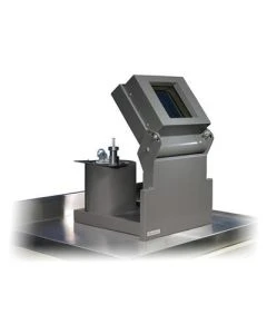 Capintec 042-433 18"L x 21.5"W x 26"H Compact L-Block with Dose Calibrator Shield, Powder Coat