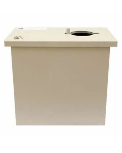 Capintec - Mirion 0660-0019 11" x 7.25" Vertical Drop CII Sharps Shield, Tall