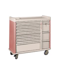 Harloff Standard Line Unit Dose 420 Capacity Medication Box Cart
