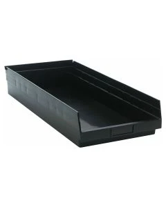 Quantum Storage Systems QSB116CO Economy Black Conductive/ESD Shelf Bin -Discontinued - USE CESS-701304-10001