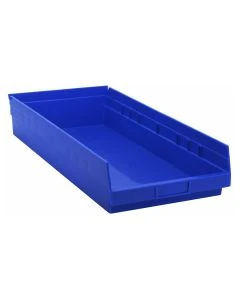Quantum Storage Systems QSB116 Economy Shelf Bin - Blue -Discontinued - USE CESS-701305-10039