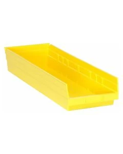 Quantum Storage Systems QSB114 Economy Shelf Bin - Yellow