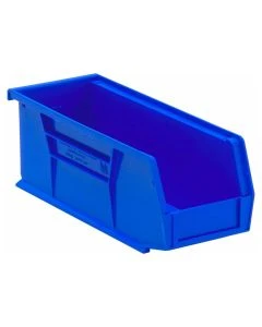 Quantum Storage Systems QUS224BL Ultra Stack & Hang Bin Blue 10-7/8In X 4-1/8In X 4In