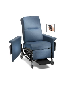 Champion 85 Series Power Medical Recliner/Transporter with Swing-Away Arms