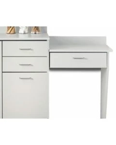 Clinton 076 Wall Mount Desk with 1 Leg & 1 Drawer