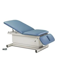 Clinton 84438 Bariatric Shrouded Power Exam Table with Drop Section