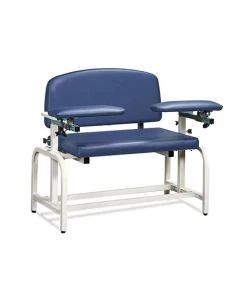 Clinton 66000 Lab X Series, Extra-Wide, Blood Drawing Chair with Padded Arms