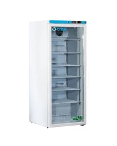 CME CMEB-REF-P-10.5-G 10.5 Cu. Ft. Premier  Pharmacy Compact Refrigerator; Glass Door