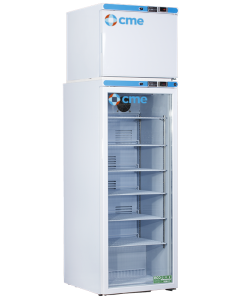 CME CMEB-REF-FRZ-12A-SG-HCF 12 Cu. Ft Total Capacity, 2 Ext.Doors (Solid & Glass) AUTO DEFROST FREEZER