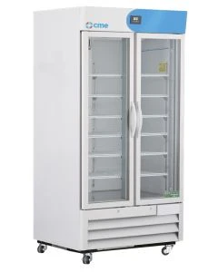 CME 36 Cu. Ft. Premier Pharmacy/Vaccine Double Swing Glass Door Refrigerator