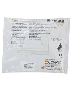 Conmed 410-2000 Dual Dispersive Electrode for Patients from 4.4 lbs, Single Use, 100/Case