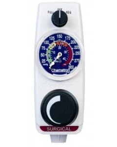 Allied Healthcare 22-13-1108 Vacutron Continuous Suction Regulator W/ Chemtron Wall Connector & DISS Patient Connector