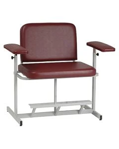 Custom Comfort Inc 1202-SXXL/XT Medtek 49"L x 32"W x 42"H Blood Draw Chair with Footrest