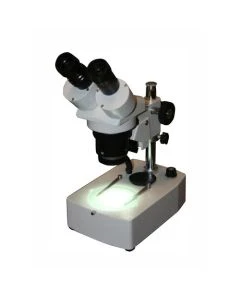 LW Scientific DMM-S13N-7LL3 DM-Dual Mag Stereoscope 10X/30X on dual LED light stand