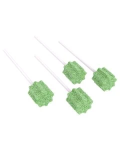 Dynarex 1218 Unflavored Oral Swabsticks, Case of 1000
