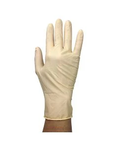 Dynarex 2451 Sterile Small Latex Exam Gloves,50 Pairs/Box, 8/Case