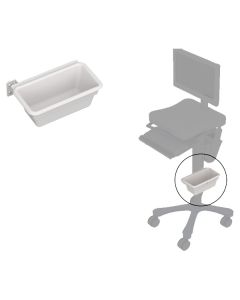 Enovate EMNA0014 Auxiliary Medium Bin for EcoFlex Medication Cart