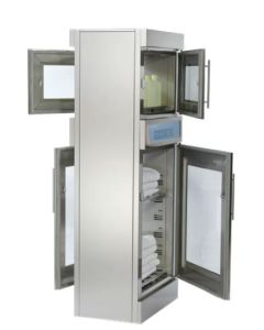 Enthermics EC1350BL Combination Blanket / Fluid Warmer with WarmSafe Zone Heating heavy duty stainless steel with glass window and two chambers