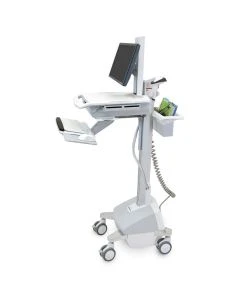 Ergotron SV42-6302-1 StyleView Cart with LCD Pivot, LiFe Powered