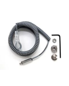 Exergen 124311 Coiled Rubber Security Cable for Temporal Scanner Instrument Holder