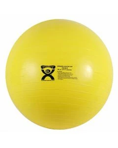30-2071 CanDo inflatable ABS ball, 45 cm (17.7 in), yellow