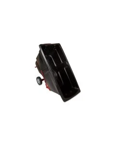 Rubbermaid 1 Cubic Yard Rotomolded Tilt Truck With Forkliftable Pockets, FG131542BLA