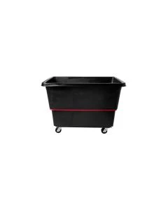 Rubbermaid Heavy-Duty 27 Cubic Foot Utility Truck with Corner Casters, FG472700BLA