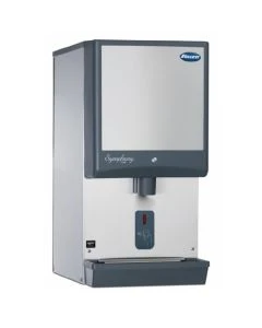 Follett 12CI414A-SI Symphony Plus 16.12"L x 23.5"W x 32.5"H Countertop Ice-Only Dispenser