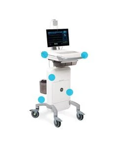 GE Healthcare 2030360-001-01069670 MAC VU360 Battery-Operated Electrocardiograph System with Digital Display