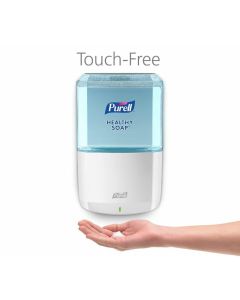 Gojo 6430-01 Purell ES6 Touch-Free Dispenser for 1200 ml Purell Healthy Soap Refill, White