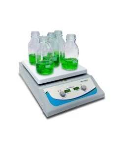 Benchmark Scientific H3715 Mult-Functional 5-Position Hotplate Stirrer,120V