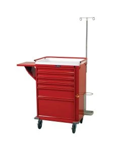 Harloff V-Series Six Drawers Crash Cart