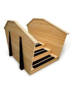 Hausmann 1564 Bariatric ADA Two-Sided Staircase - Discontinued