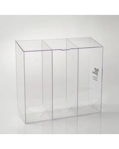 Health Care Logistics 10753 18.5" Triple Compartment Bulk Dispenser, Slot Dispensing Window