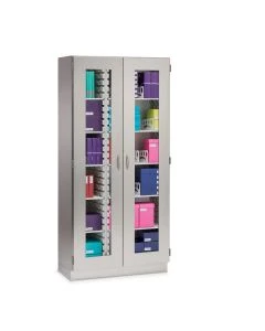 Innerspace SES1940TGLC 40"W x 19.25"D x 84"H Evolve Cabinet with Flexcell, Offset Column and Hinged Column