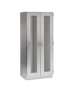 Innerspace SES2736TGC 36"W x 27.25"D x 84"H Evolve Cabinet with Flexcell, Center Column and Hinged Glass Door