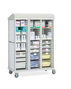 Innerspace SR3RAR Roam 3 Arthroscopy Cart with Roll-Top Doors
