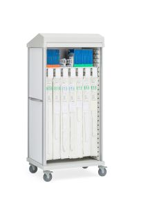 Innerspace SR2RCC Roam 2 Diagnostic Catheter Cart with Roll-Top Door and No Center Column