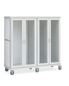 Innerspace SR4GCR Roam 4 Supply Cart with Center & Right Center- Column