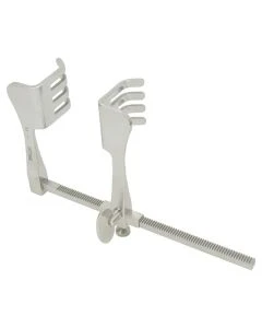Miltex 11-672 Badgley Retractor, 6½" Spread, 2" x 1¾", 4 x 4 Blunt Teeth