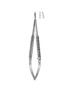 Miltex 17-1024 Surgery Needle Holder, 7 1/8", Straight Jaws, Lock