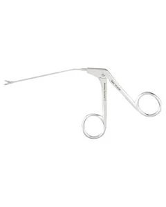 Miltex 19-2130 Ear Forcpes, 3", Round Cup Jaws, 1mm Dia