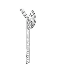 Miltex 27-144 Finger Goniometer, 6"