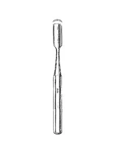 Miltex 27-462 Gouge, ½", Straight