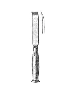 Miltex 27-532 Osteotome, 3/8", Curved