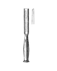 Miltex 27-550 Gouge, 3/8", Straight