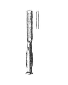 Miltex 27-556 Gouge, 1", Straight
